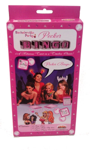 Bachelorette  Party Pecker Bingo HTP2710