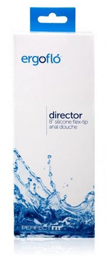 Ergoflo Director 8 Inch Silicone Flex-Tip Anal Douche PF-ER25