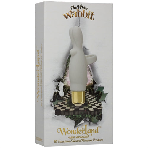 Wonderland - the White Wabbit Mini Massager - White DJ0995-20