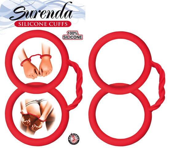 Surenda Silicone Cuffs - Red NW2654-1