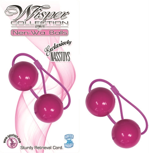 Wisper Collection Nen-Wa Balls Purple NW2212-2
