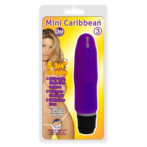 Mini Caribbean - 3 Smooth Purple GT198-3