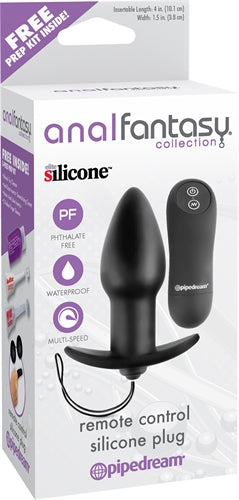 Anal Fantasy Collection Remote Control Silicone Plug PD4616-23