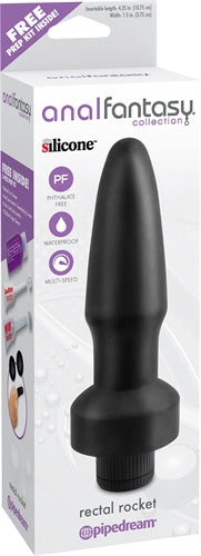 Anal Fantasy Collection Rectal Rocket - Black PD4612-23
