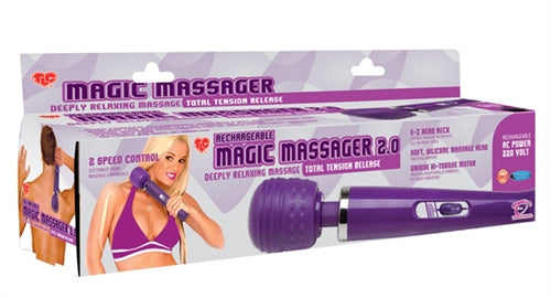 Tlc Rechargeable Magic Massager 2.0 - 220v Euro Ts1487288 TS1077003