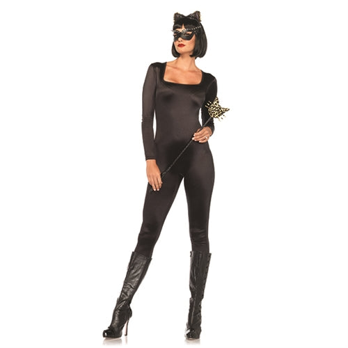 Spandex Catsuit - Black - Large LA-85345BLKL
