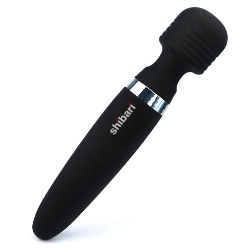 Shibari Mega Wand Wireless 15x - Black SW-MEGA-BLK