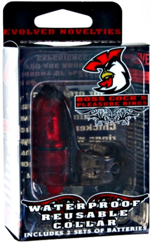 Boss Cocks the Collar Black With Red EN-AN-0001-26-2