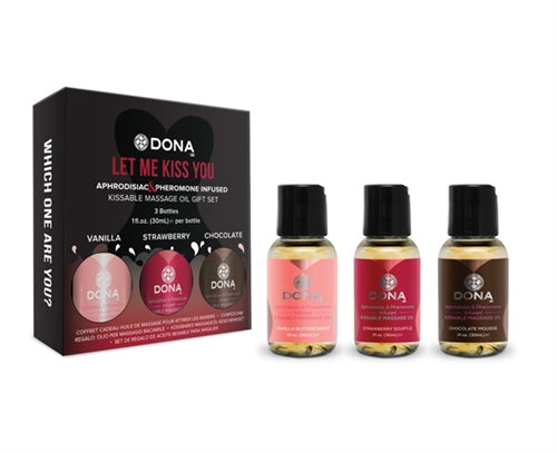 Dona Let Me Kiss You Massage Gift Set JO40601