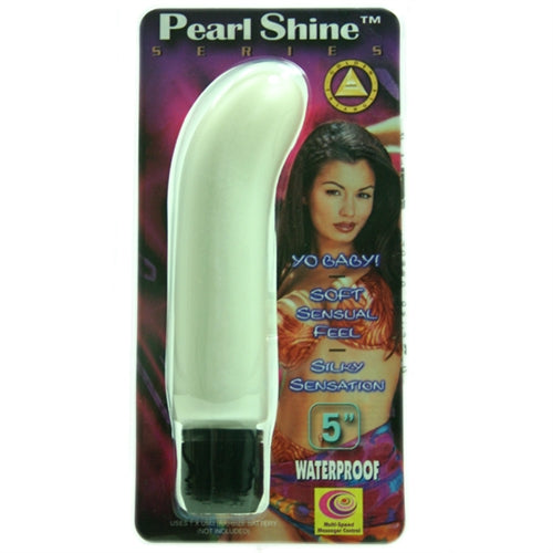 Pearl Shine 5-Inch - White G-Spot GT260W
