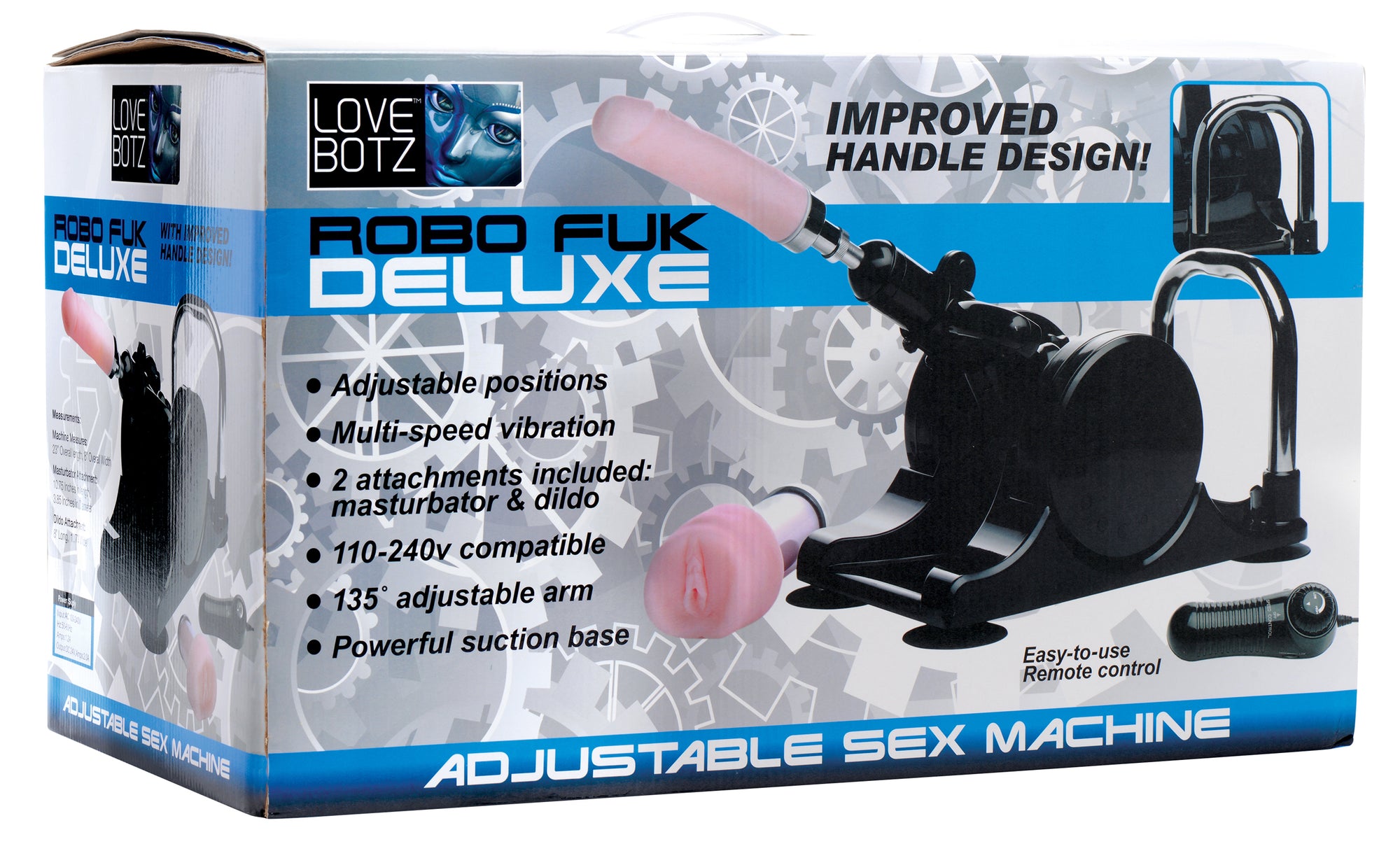 Lovebotz Robo Fuk Deluxe Adjustable Sex Machine LB-AE796