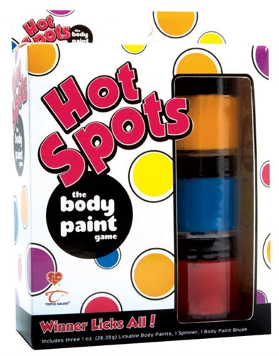 Hot Spot the Body Paint Game Ts3446-7 TS1034467