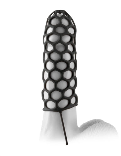 Fantasy X-Tensions Silicone Warrior Cock Cage - Black PD4139-23