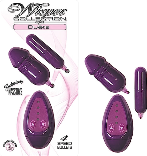 Wisper Collection Duets Purple Bullet NW2192-2