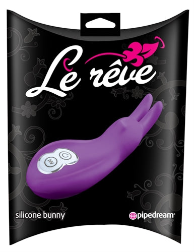 Le Reve Silicone Bunny - Purple PD1169-12