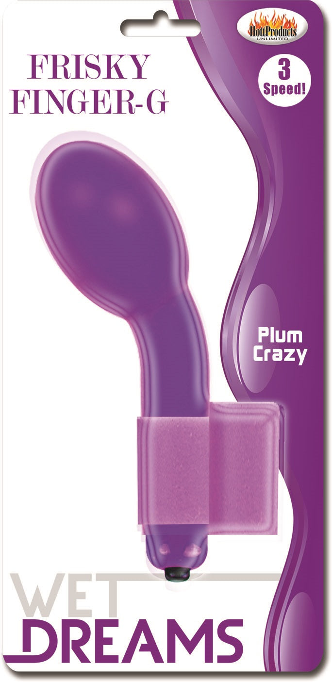 Wet Dreams Frisky Finger-G - Purple HTP2876