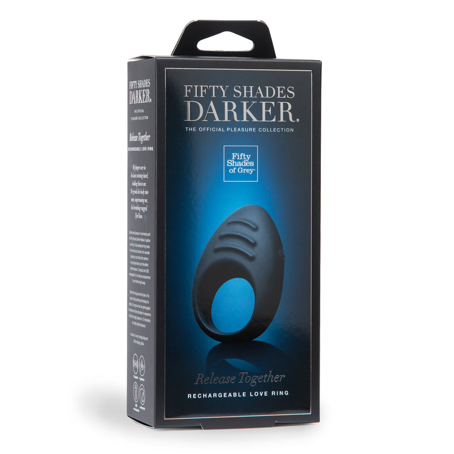 Fifty Shades Darker Release Together USB  Rechargeable Cock Ring LHR-63946