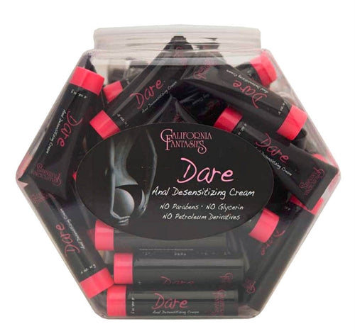 Dare - Anal Desensitizing Cream - 36 Piece Fishbowl - 0.5 Oz. Tubes CF-DAR-10D