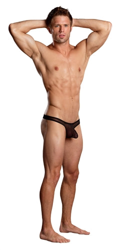 Euro Male Mini Pouch Thong - Black - Small-Medium MP-PAK882BKSM