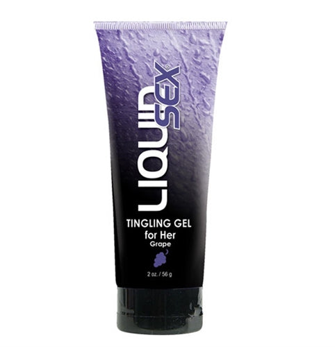 Liquid Sex Tingling Gel for Her Gel Grape - 2 Oz. TS1030087