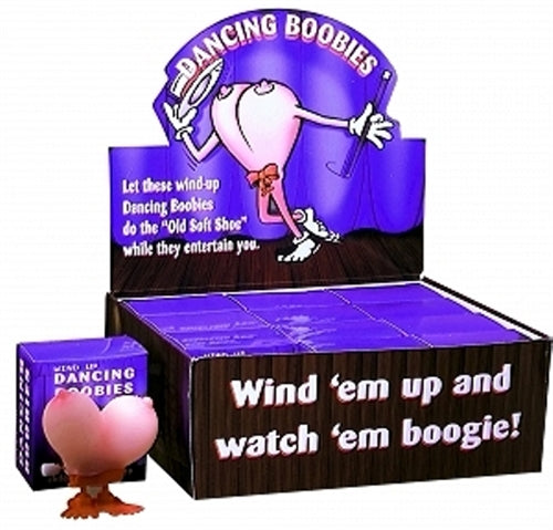 Wind-Up Dancing Boobies - 12 Piece Display PD6426-99D