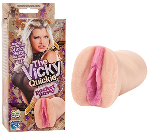The Vicky Quickie Pocket Pussy - White DJ5420-02