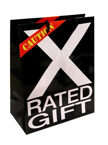Caution X-Rated Gift - Gift Bag K-GB292