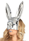 Chrome See- Thru Bunny Mask LA-A1533