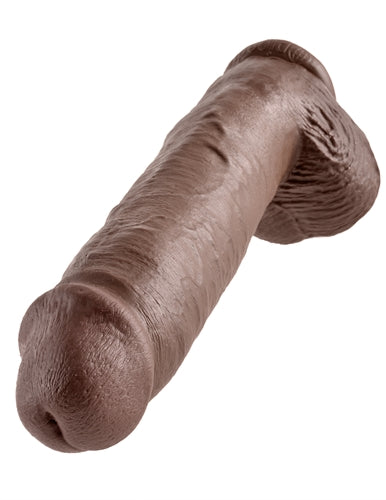 King Cock 11-Inch Cock With Balls - Brown PD5510-29