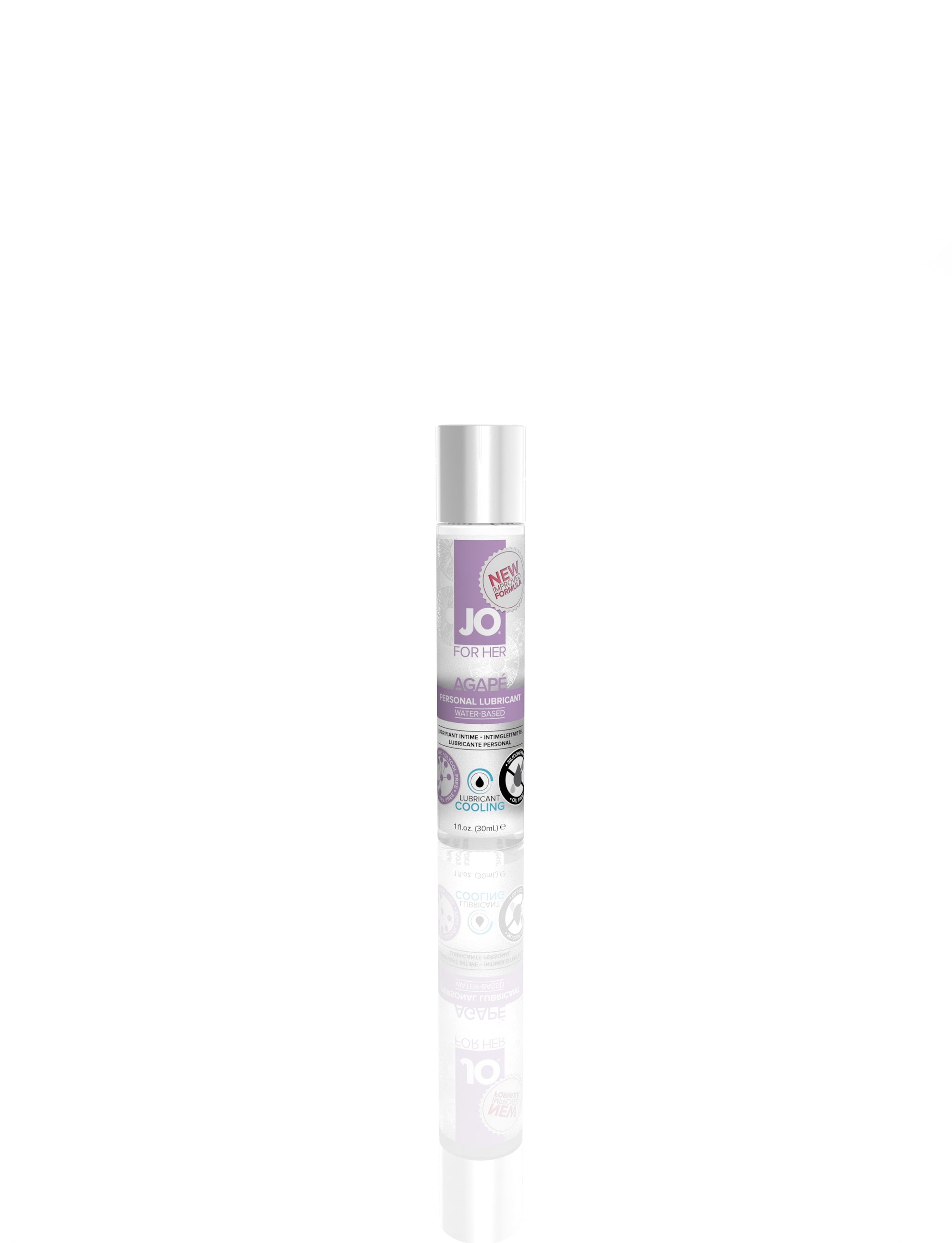 Jo for Her Agape Lubricant - Cooling - 1 Fl. Oz. / 30ml JO41062