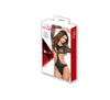 Kitten Lace & Wet Look Teddy - One Size ALR-4-3602K