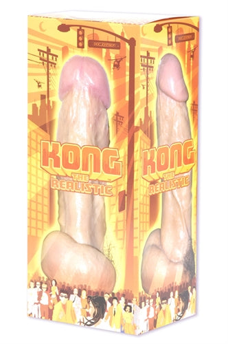 Kong  Realistic Dong Vibrating 9 X 2.5 DJ0273-02