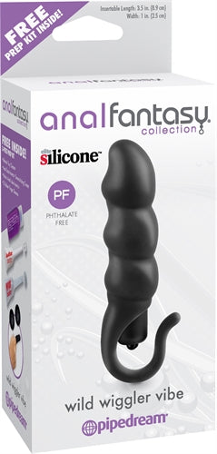 Anal Fantasy Collection Wild Wiggler Vibe - Black PD4632-23