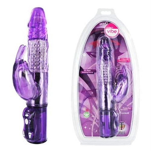 Primo 7-Function Rabbit Vibrator - Purple TV-AC149-PUR