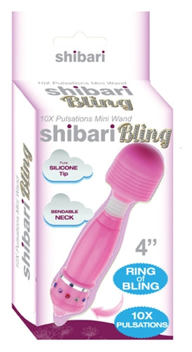 Shibari Bling Pink Mini Wand SW-MINI-10XPNK