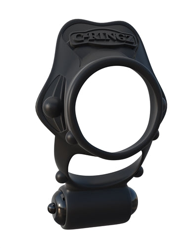 Fantasy C-Ringz Rock Hard Vibrating Ring - Black PD5908-23