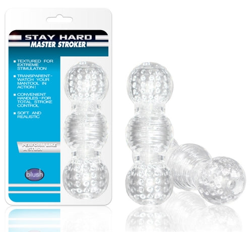 Stay Hard Master Stroker - Clear BL-61312