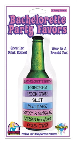 Party Bands Assorted 8 Pack PD6138-00