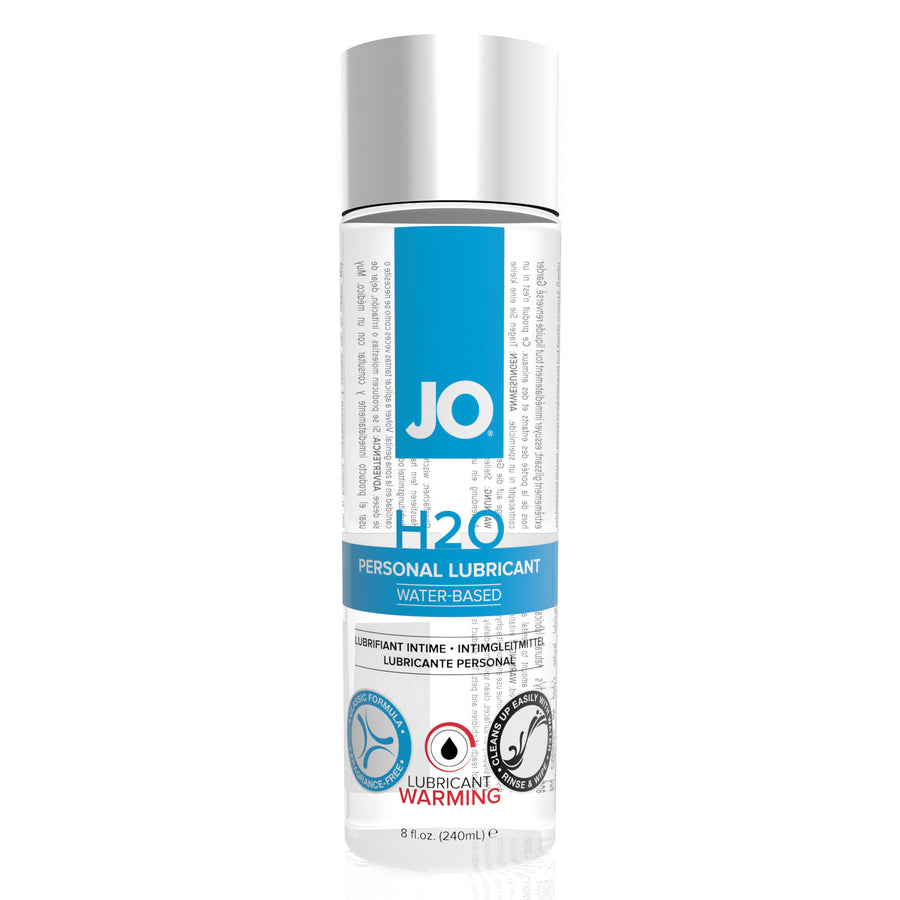 Jo H2O Water-Based Warming Lubricant - 8 Fl. Oz. / 240 ml JO40078