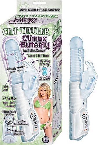 Clit Tingler Climax Butterfly - White NW2354-2