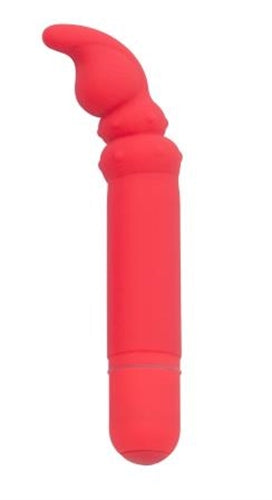 Simply Silicone Minigs Bunny 10-Function Vibrator - Red ICB1080-2