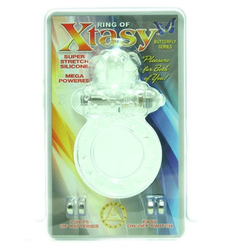Ring of Xtasy - Clear Buttefly GT599-1