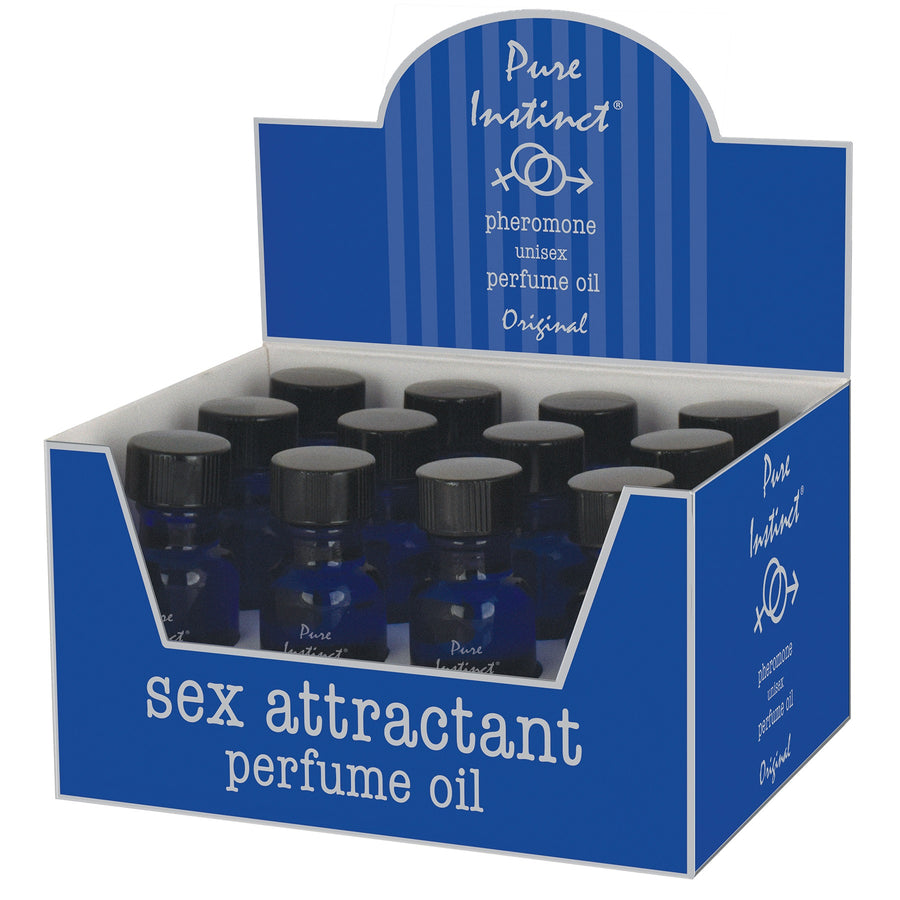 Pure Instinct Pheromone Cologne Bottles Display - 12 Count JEL4200-12