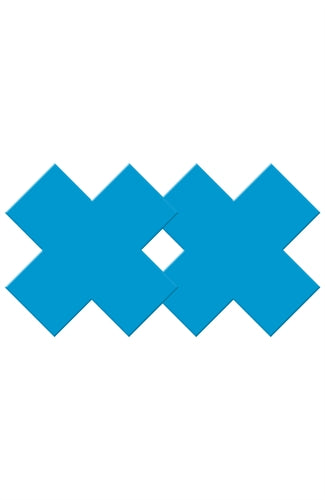 Neon X Pasties - Blue PD1432-14