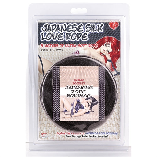 Japanese Silk Love Rope Black 5m/16ft Ts1489-6 TS1014896