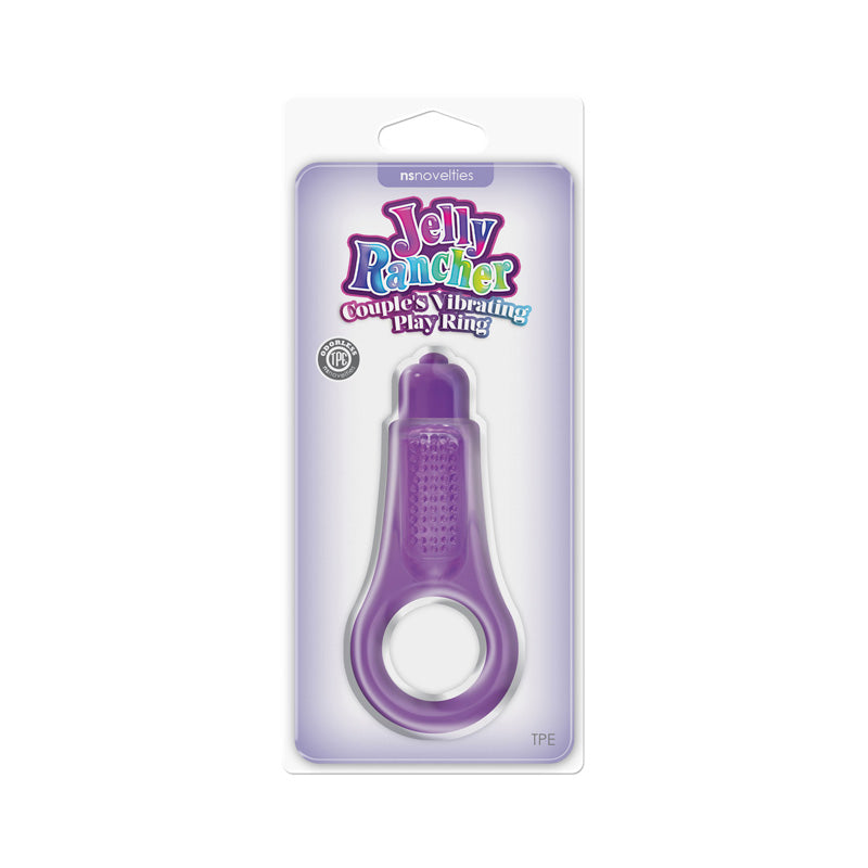 Jelly Rancher - Couples Vibrating Play Ring - Purple NSN0440-15