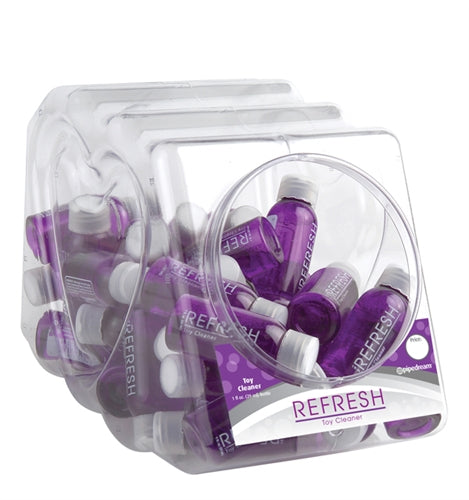 Refresh Anti-Bacterial Toy Cleaner - 48 Piece Fishbowl Display PD9757-99D