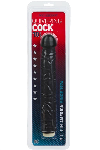 Quivering Cock 10-Inch - Black DJ0418-04