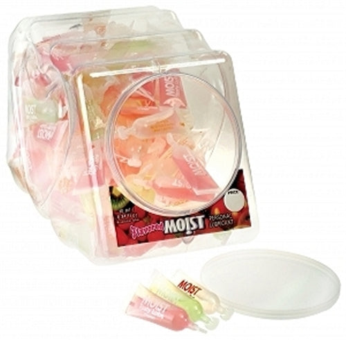 Moist Flavored - 120 Piece Bowl - 10 ml Sachets PD9730-99D