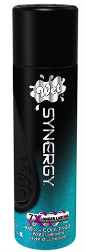 Wet Synergy Hybrid Lubricant - Basic Plus Cool Tingle - 3.3 Oz. WT36102